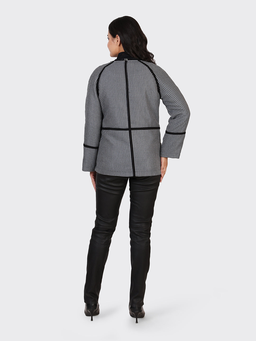 LADIES WOOLLEN JACKET-CROSS