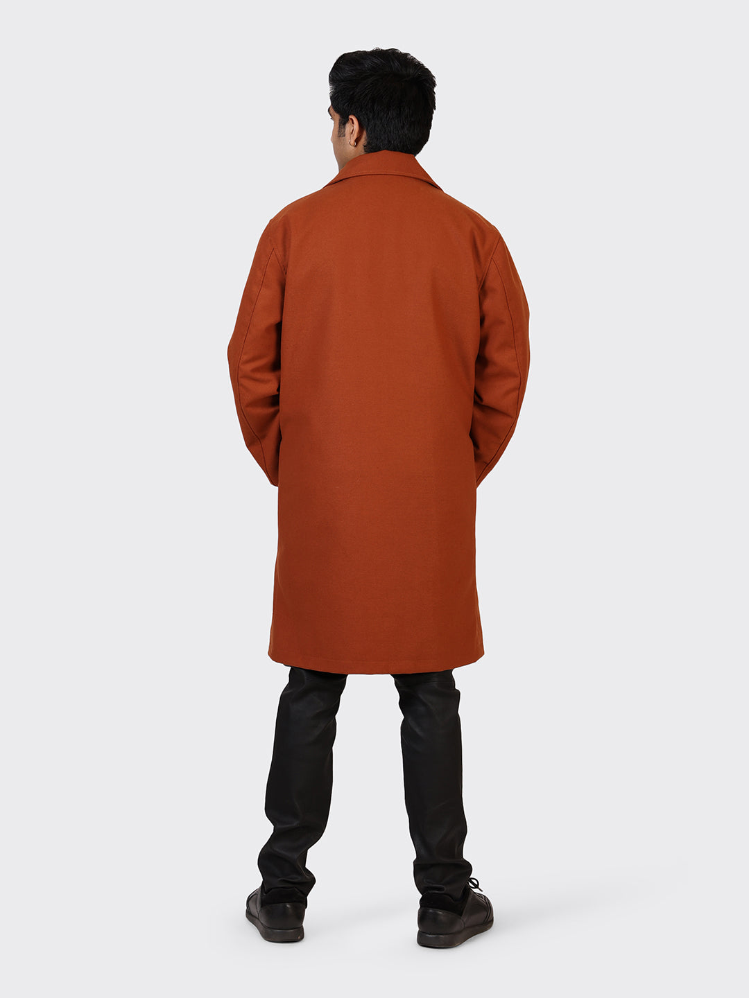 MENS WOOLLEN JACKET-COGNAC