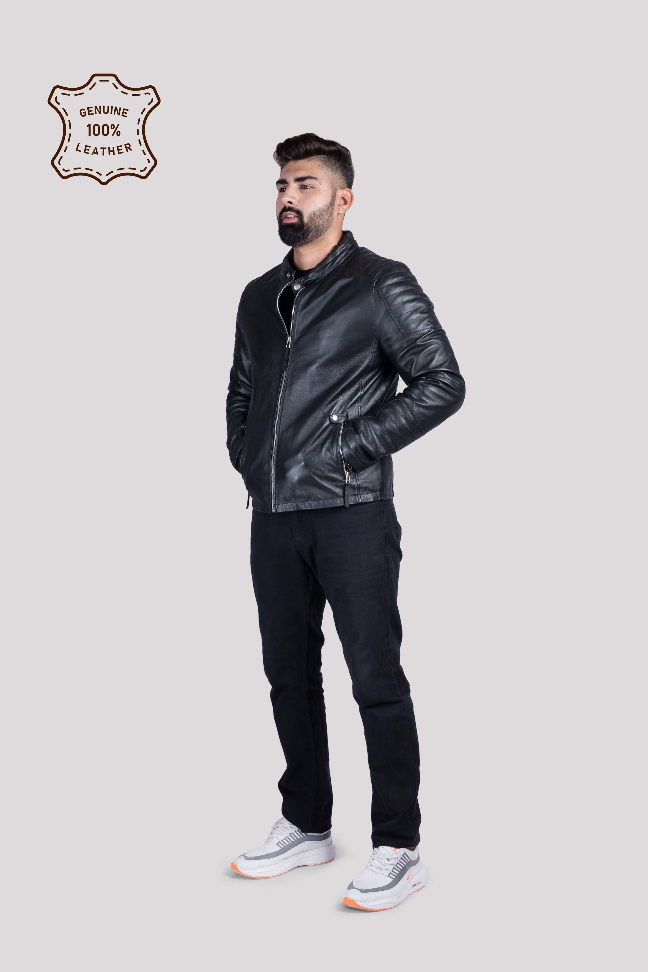 MENS LEATHER JACKET