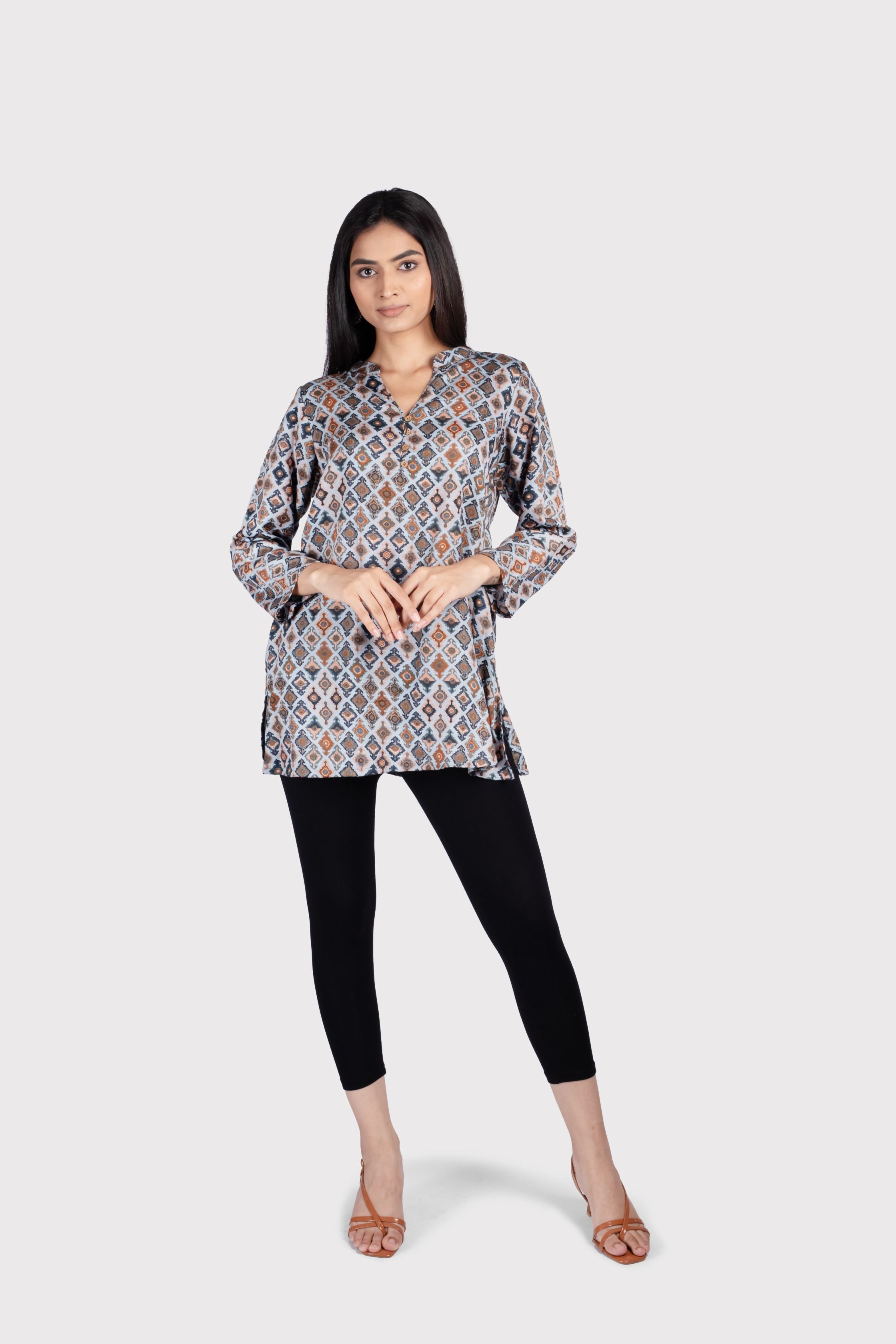 WOMEN SOFT COTTON PRINT KURTI