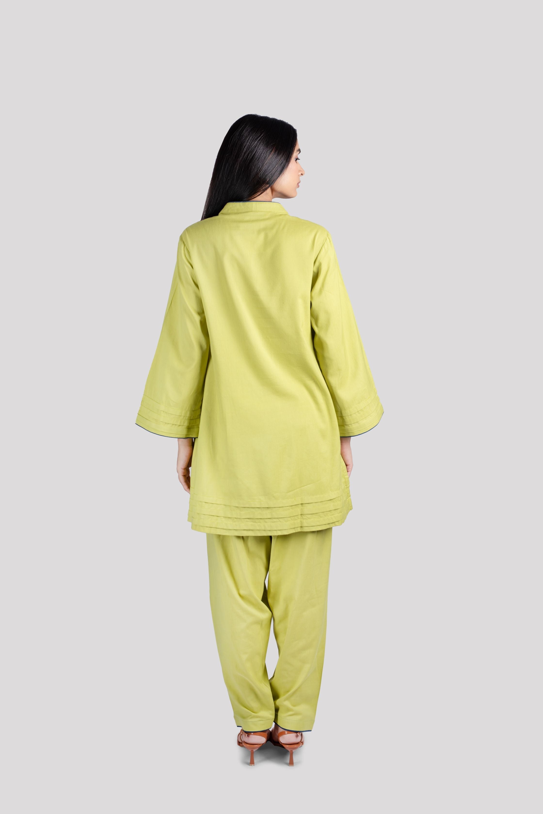 WOMEN COTTON CO ORD SET WITH COMFORT SALWAR