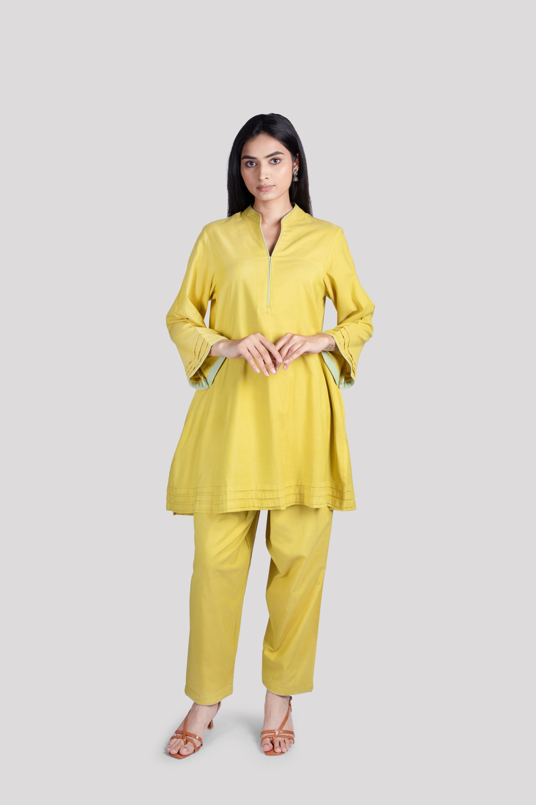 WOMEN COTTON CO ORD SET WITH COMFORT SALWAR