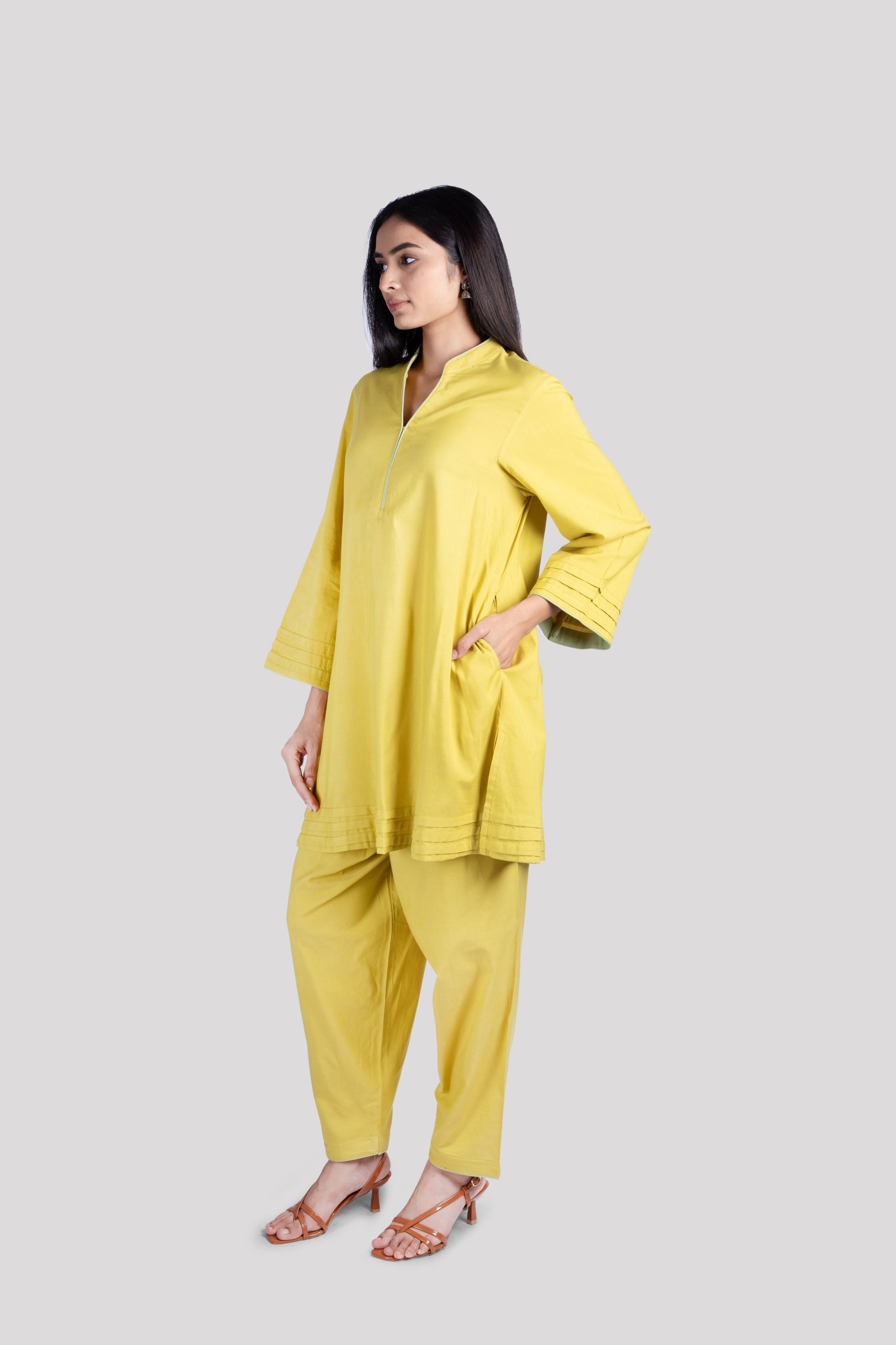 WOMEN COTTON CO ORD SET WITH COMFORT SALWAR