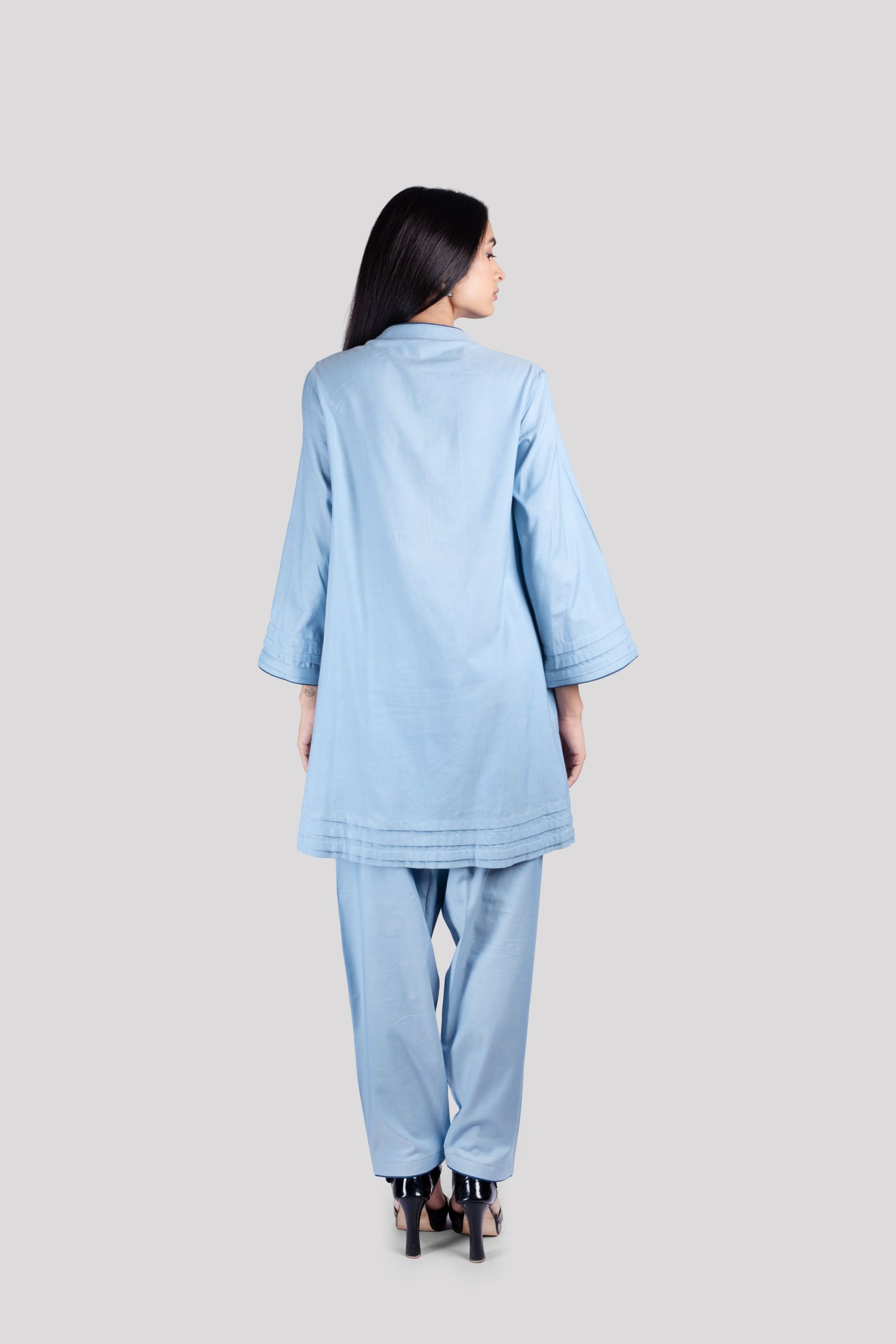 WOMEN COTTON CO ORD SET WITH COMFORT SALWAR