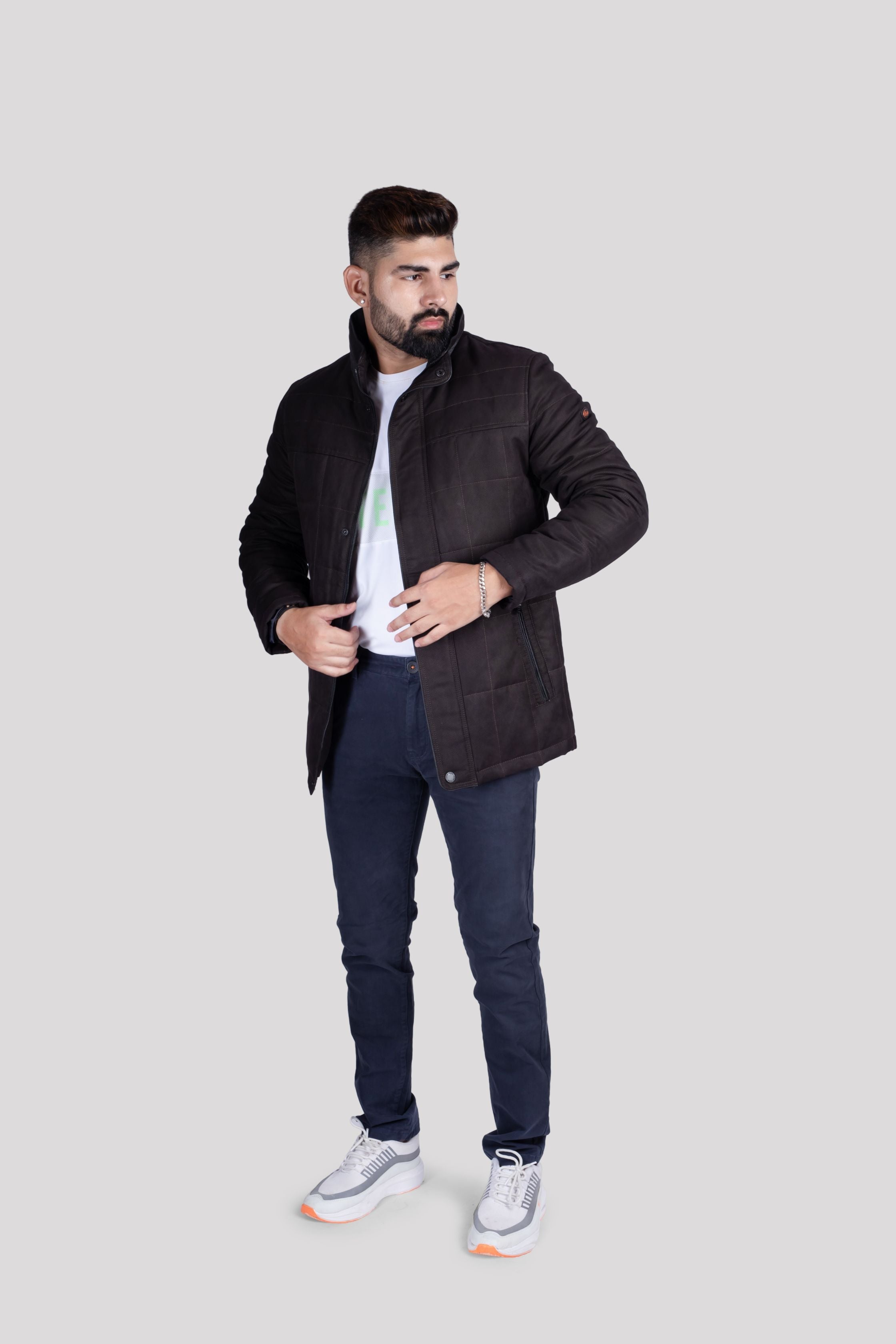 21628 Men's Brown Jacket
