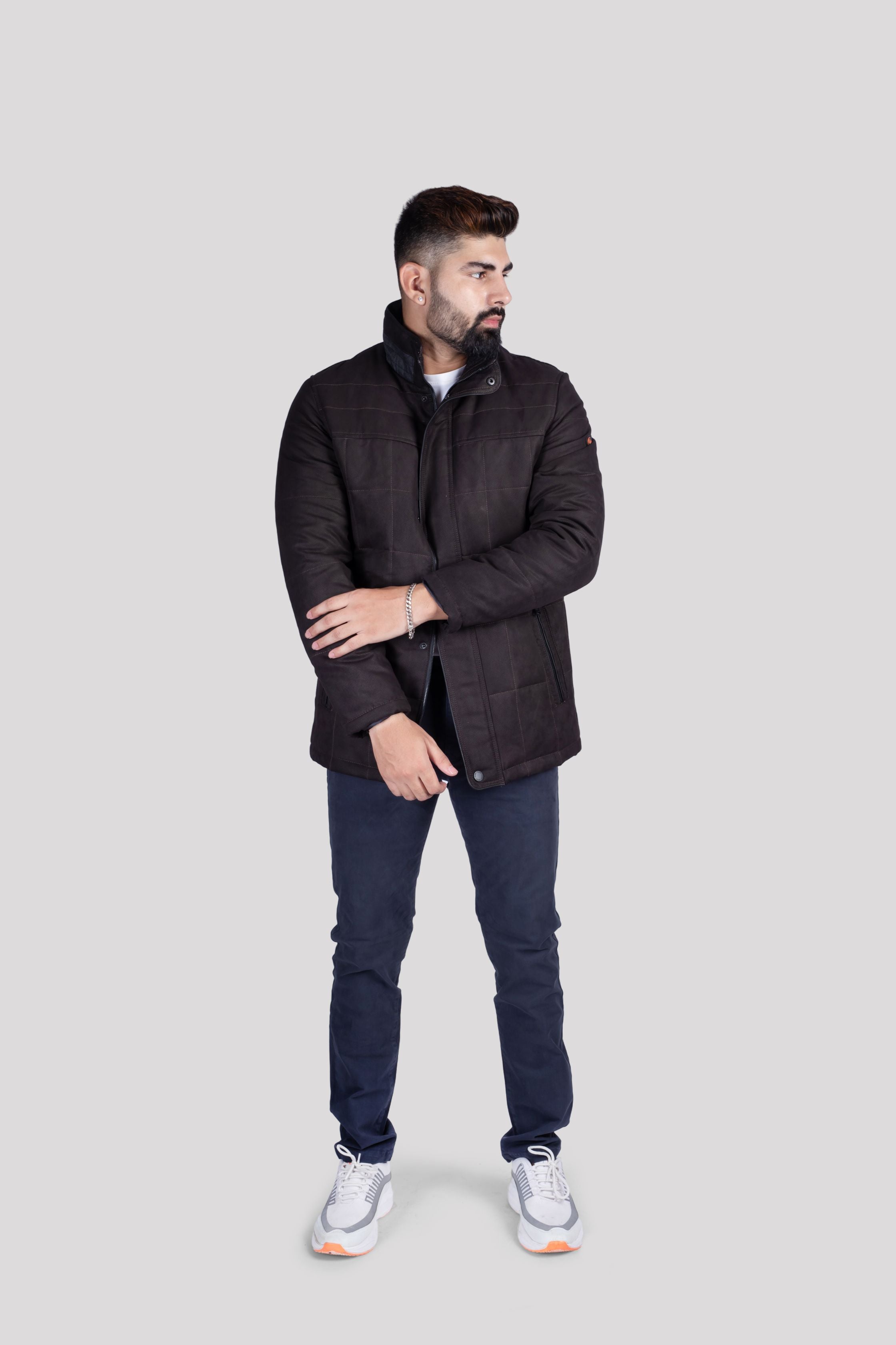 21628 Men's Brown Jacket