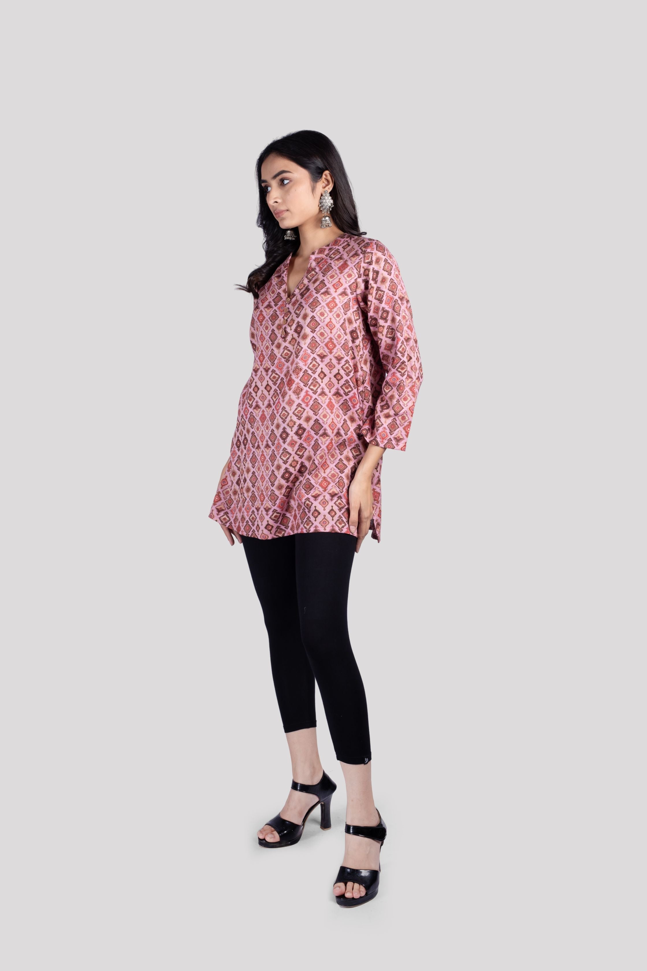 WOMEN SOFT COTTON PRINT KURTI