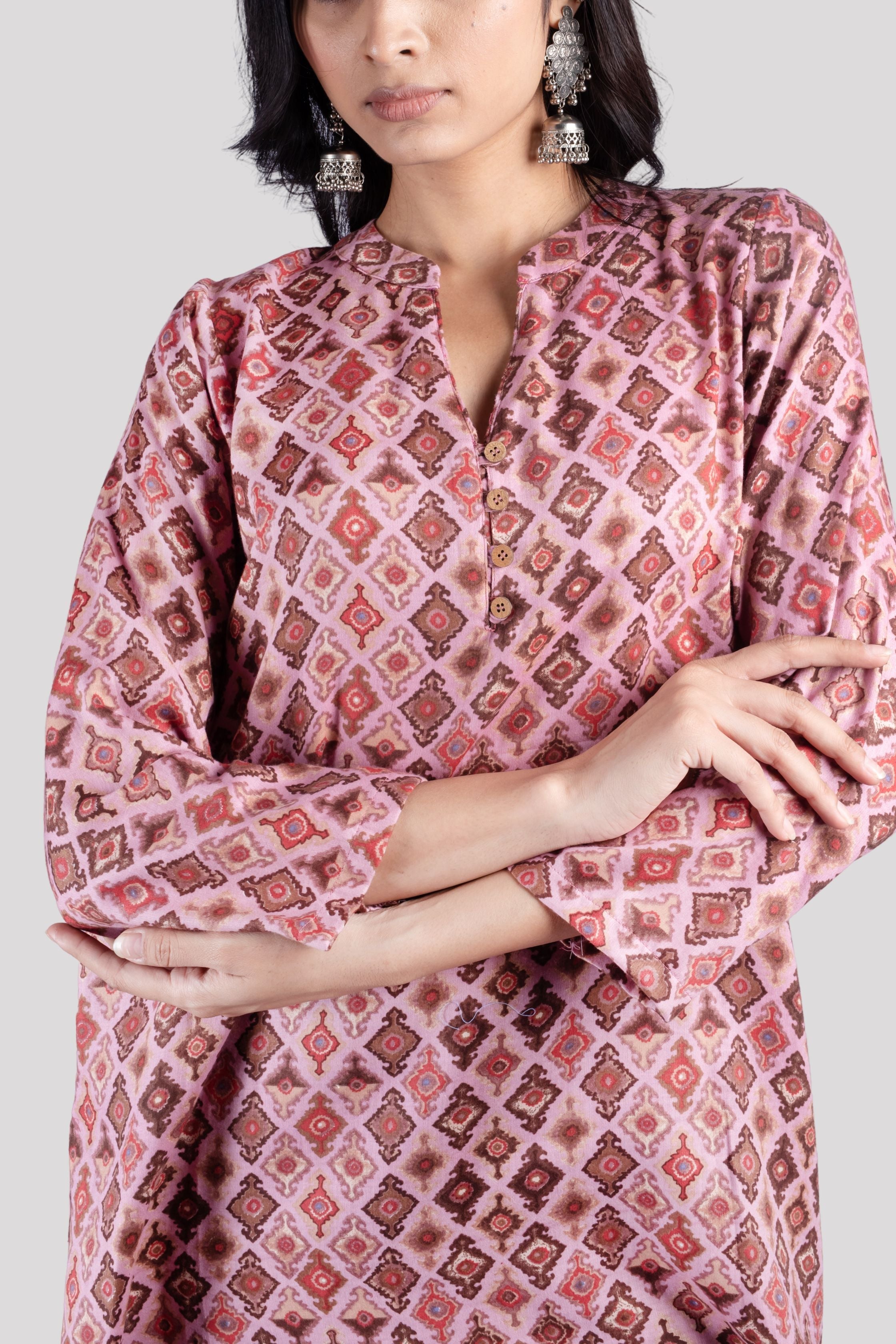 WOMEN SOFT COTTON PRINT KURTI