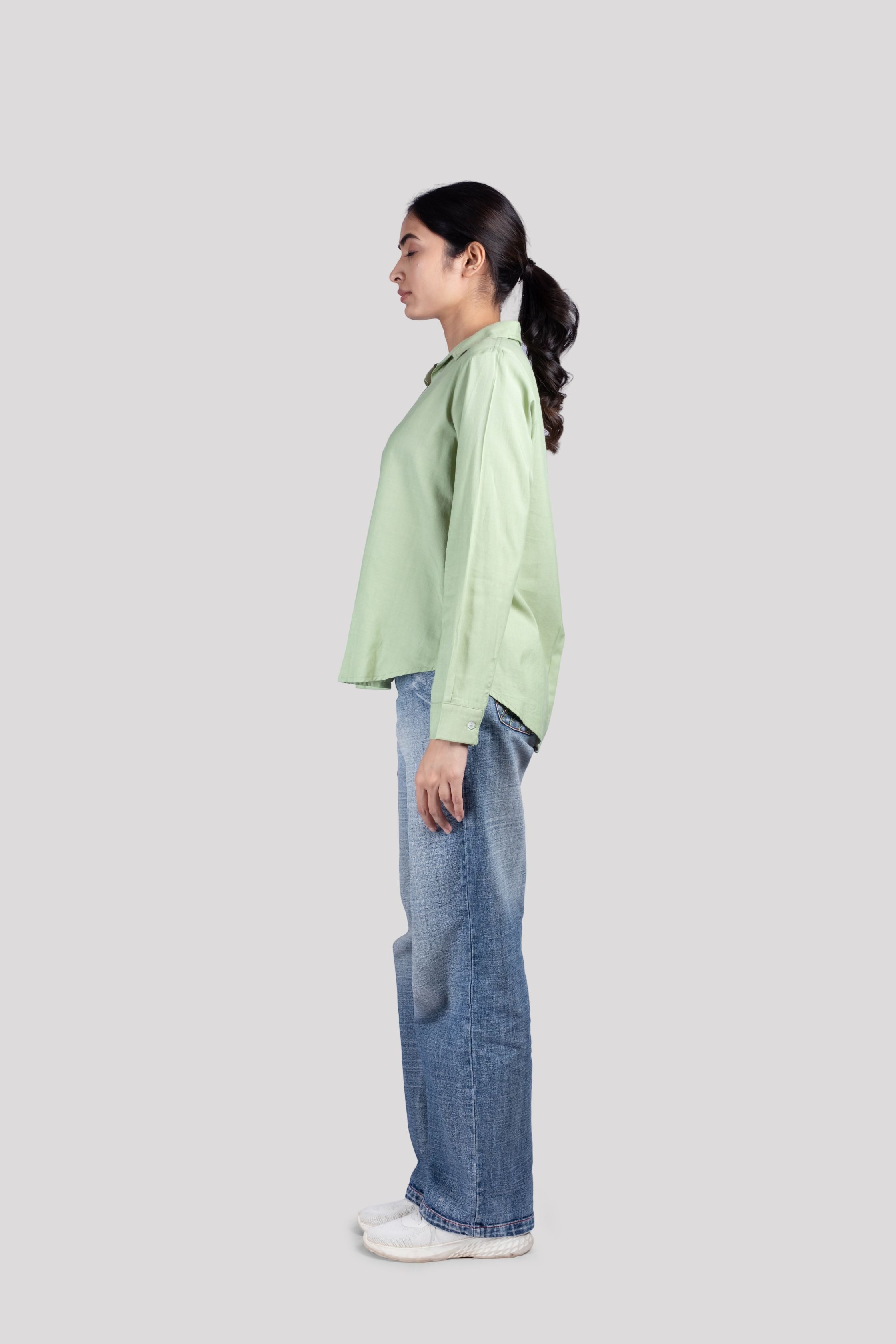 WOMEN COTTON KURTA SHIRT