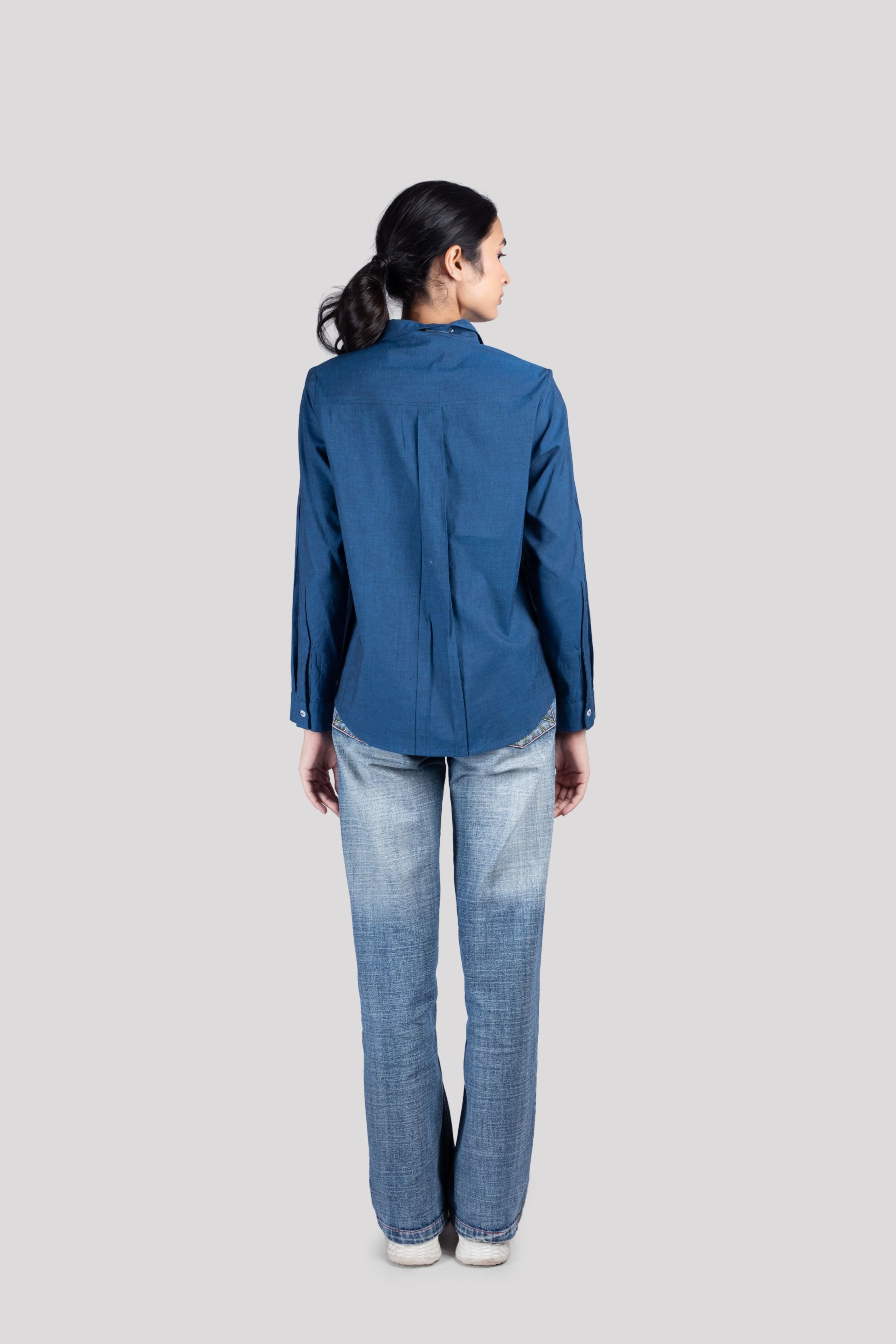 WOMEN COTTON KURTA SHIRT