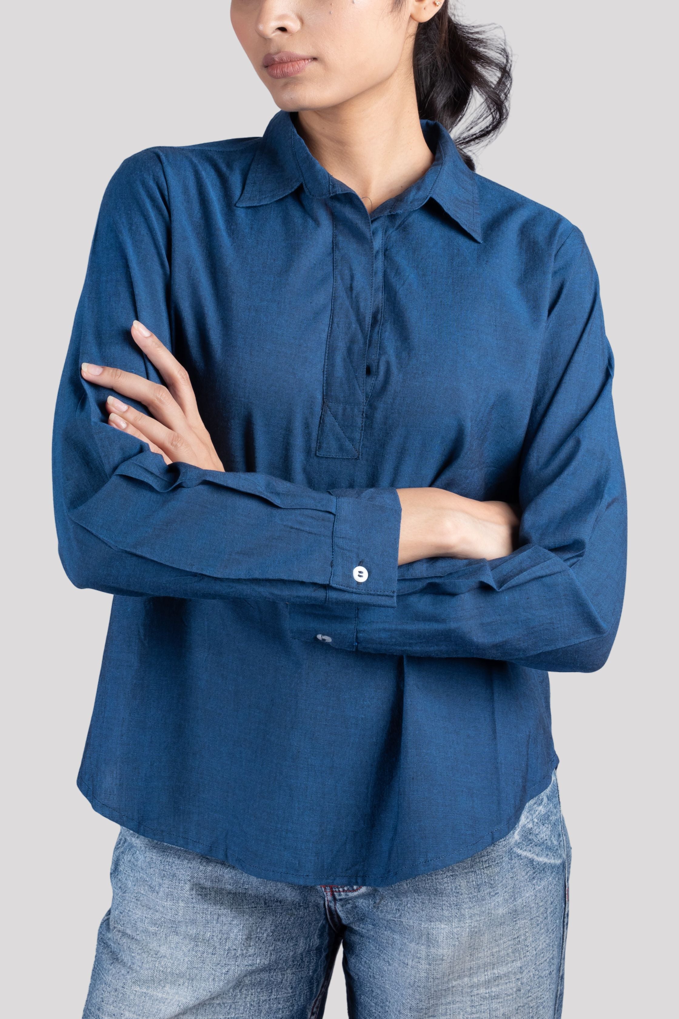 WOMEN COTTON KURTA SHIRT