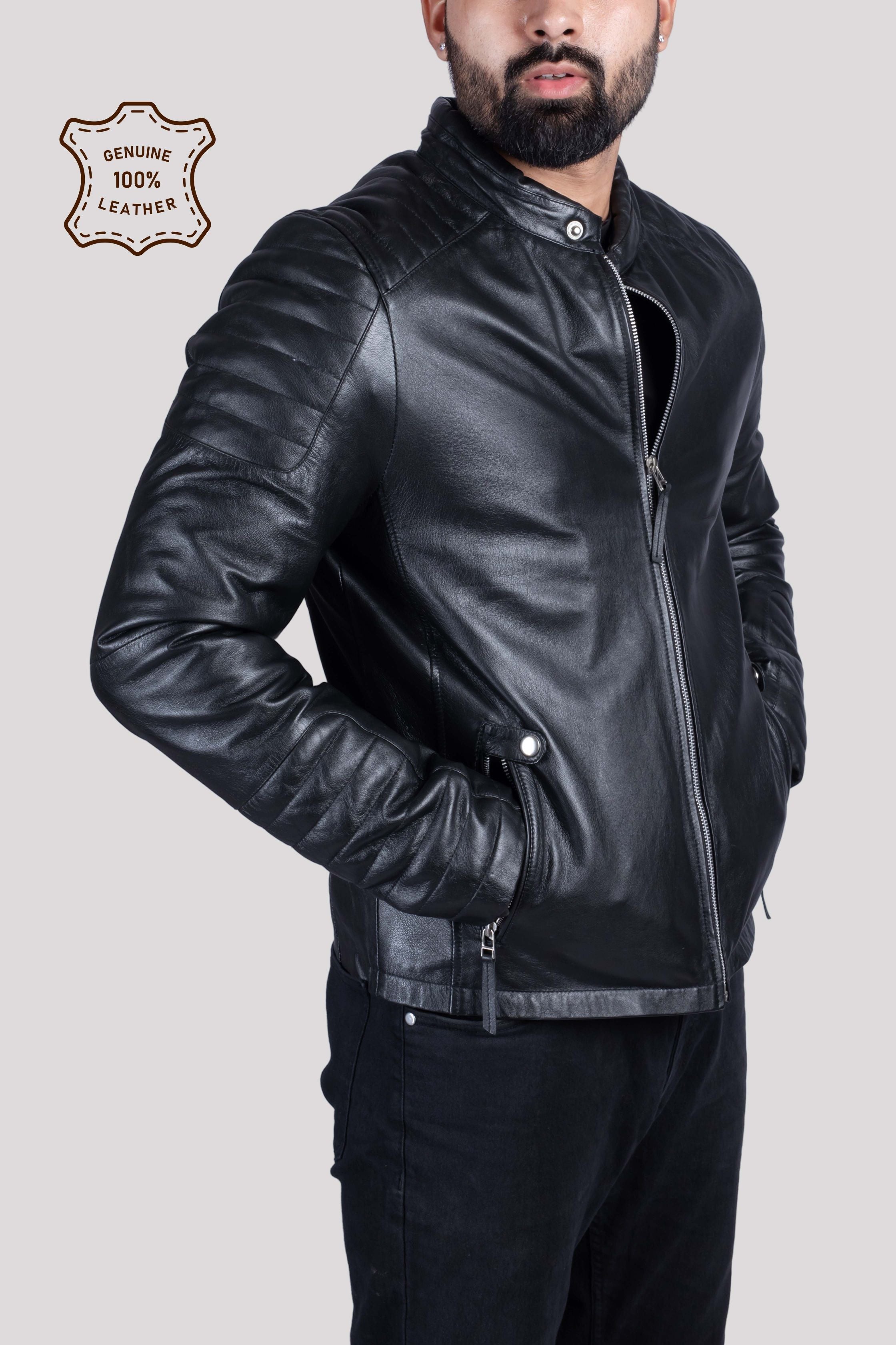 MENS LEATHER JACKET