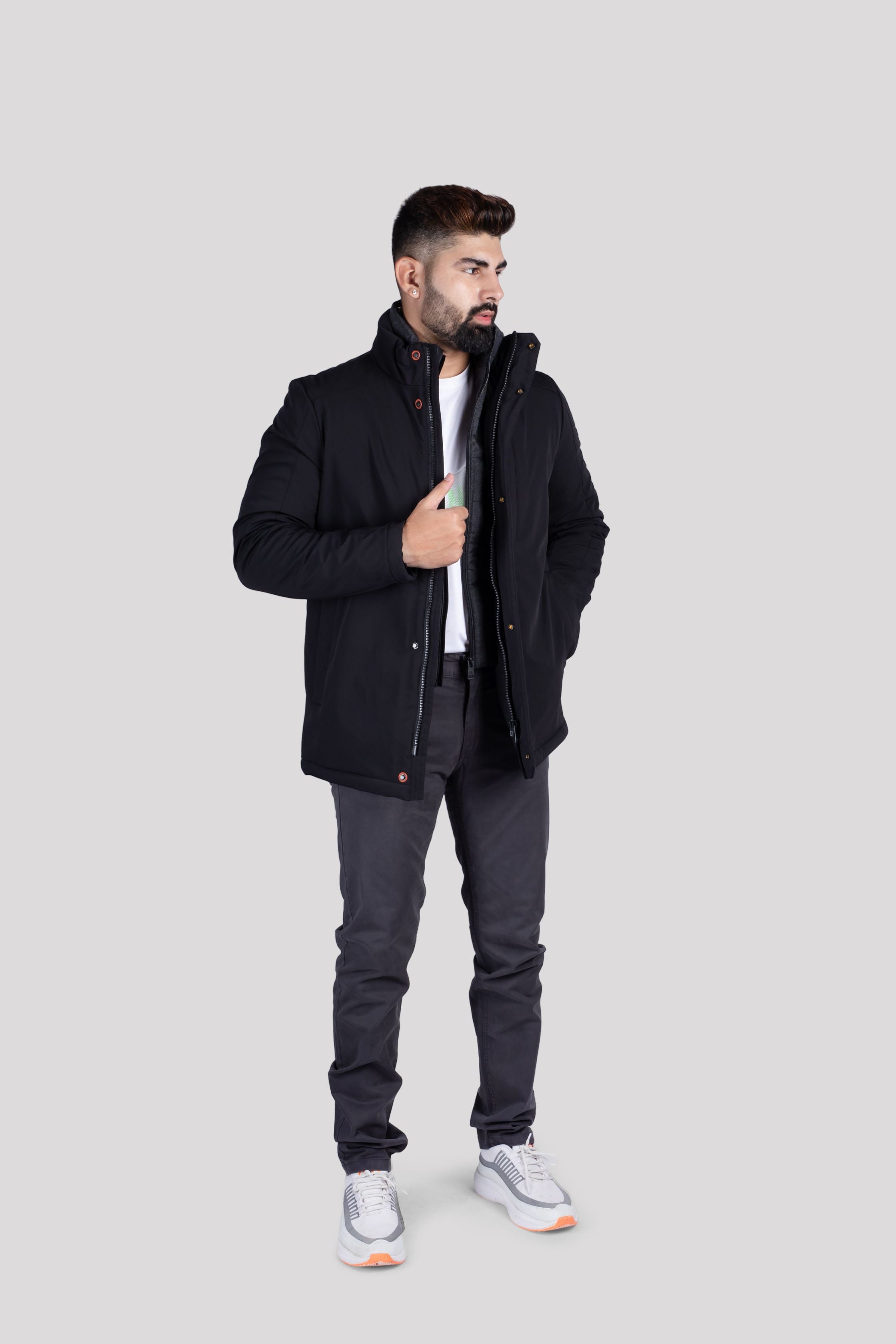 21623 Men's Black Jacket