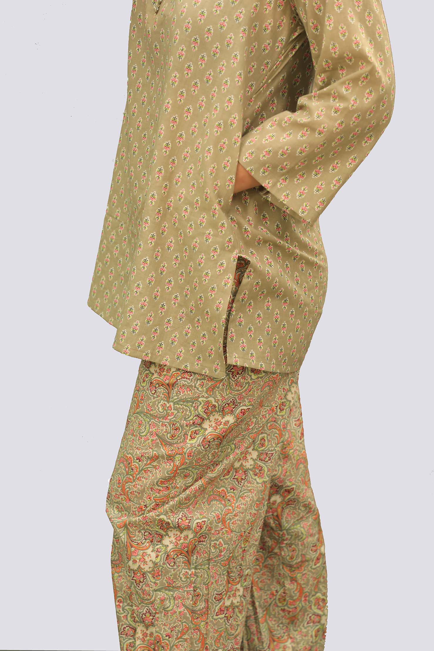 WOMEN SOFT COTTON CO ORD SET WITH DHOTI PANTS