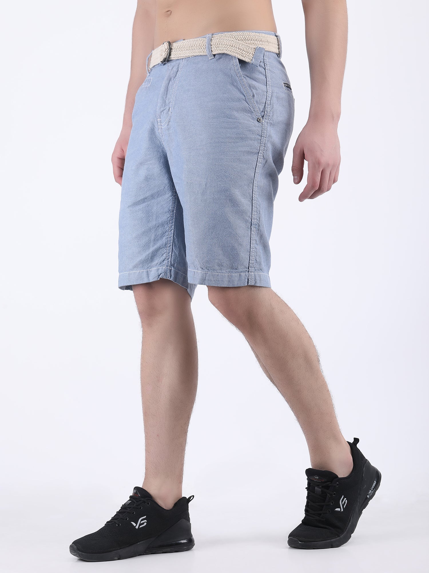 76874 DNR Men's Light Blue Bermuda