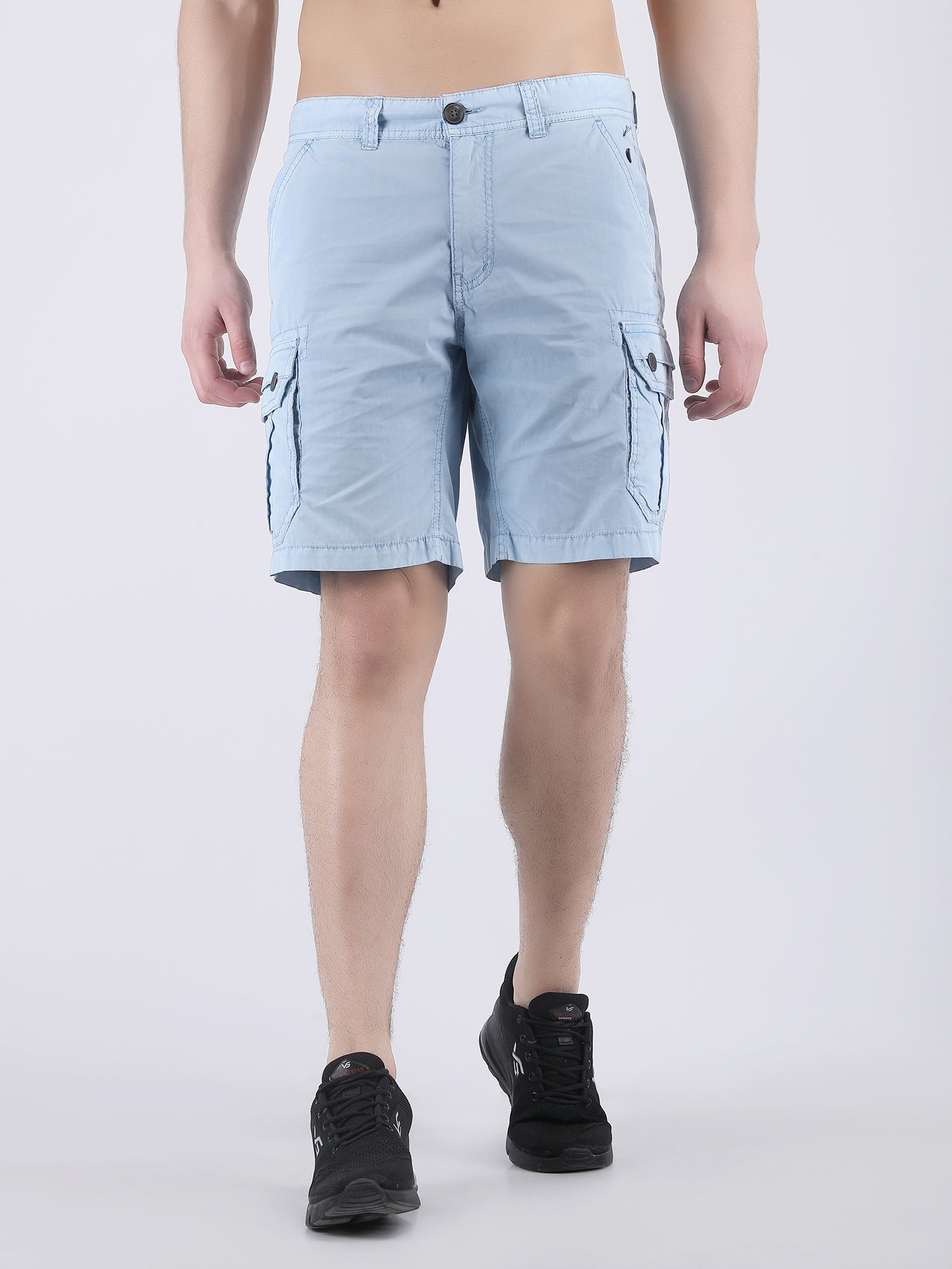 76895 DNR Men's Light Blue Bermuda