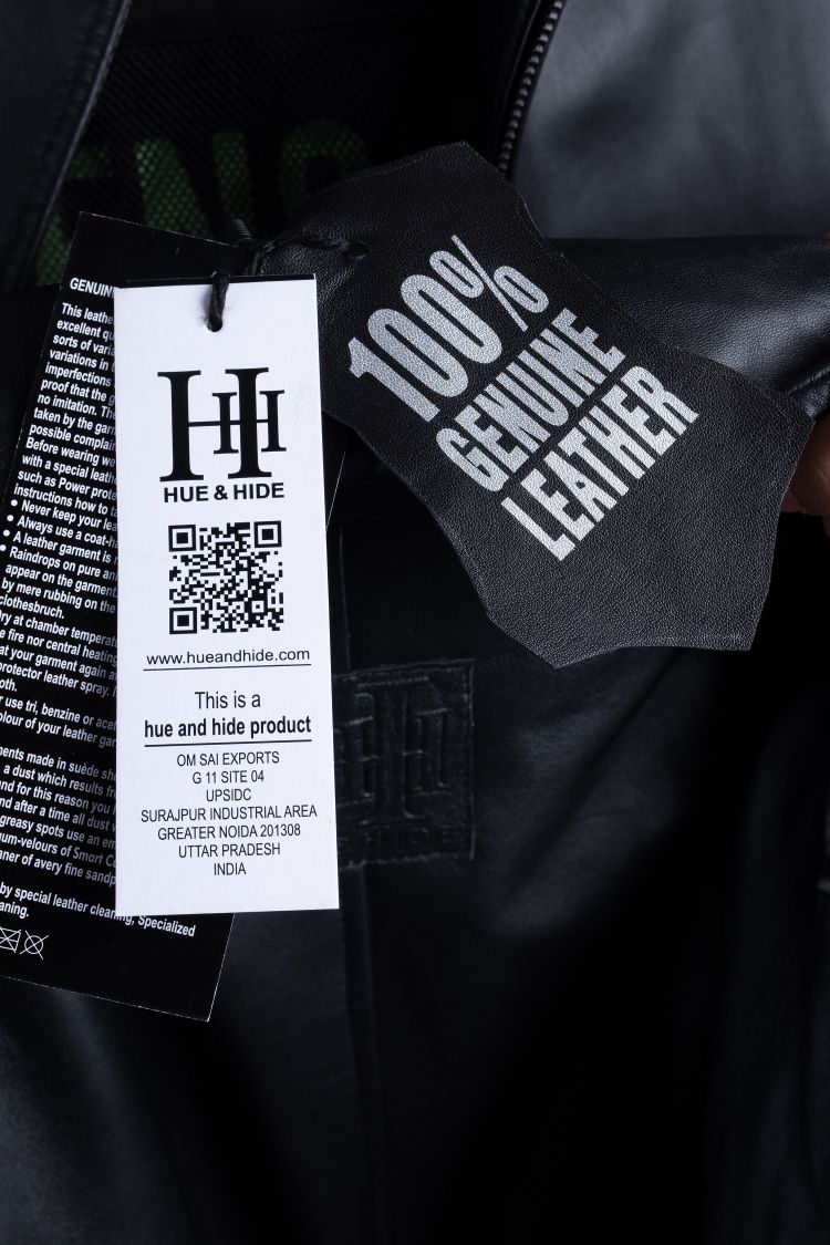 MENS BIKER LEATHER JACKET