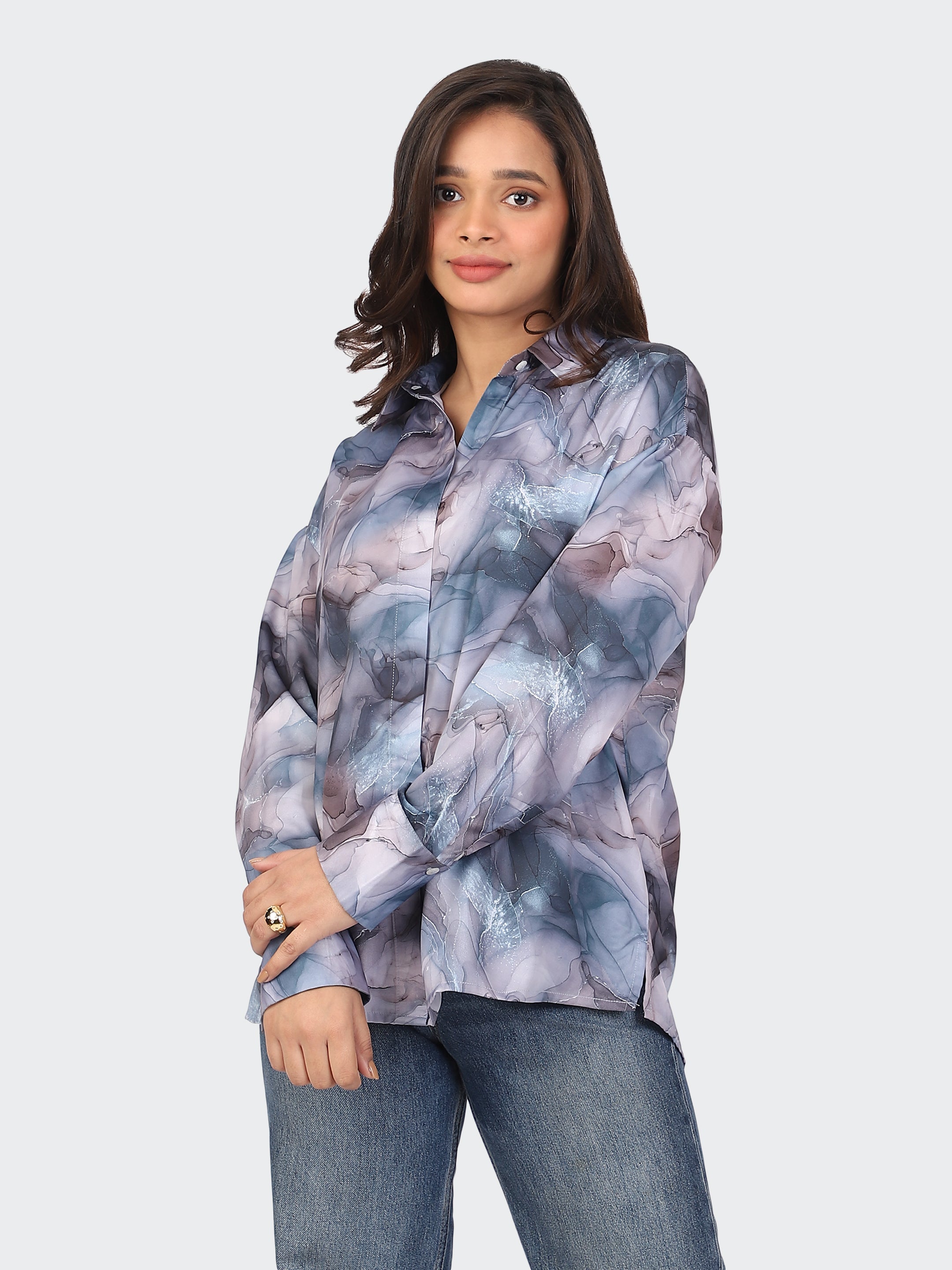 SEMI FORMAL SHIRT-MARBLE
