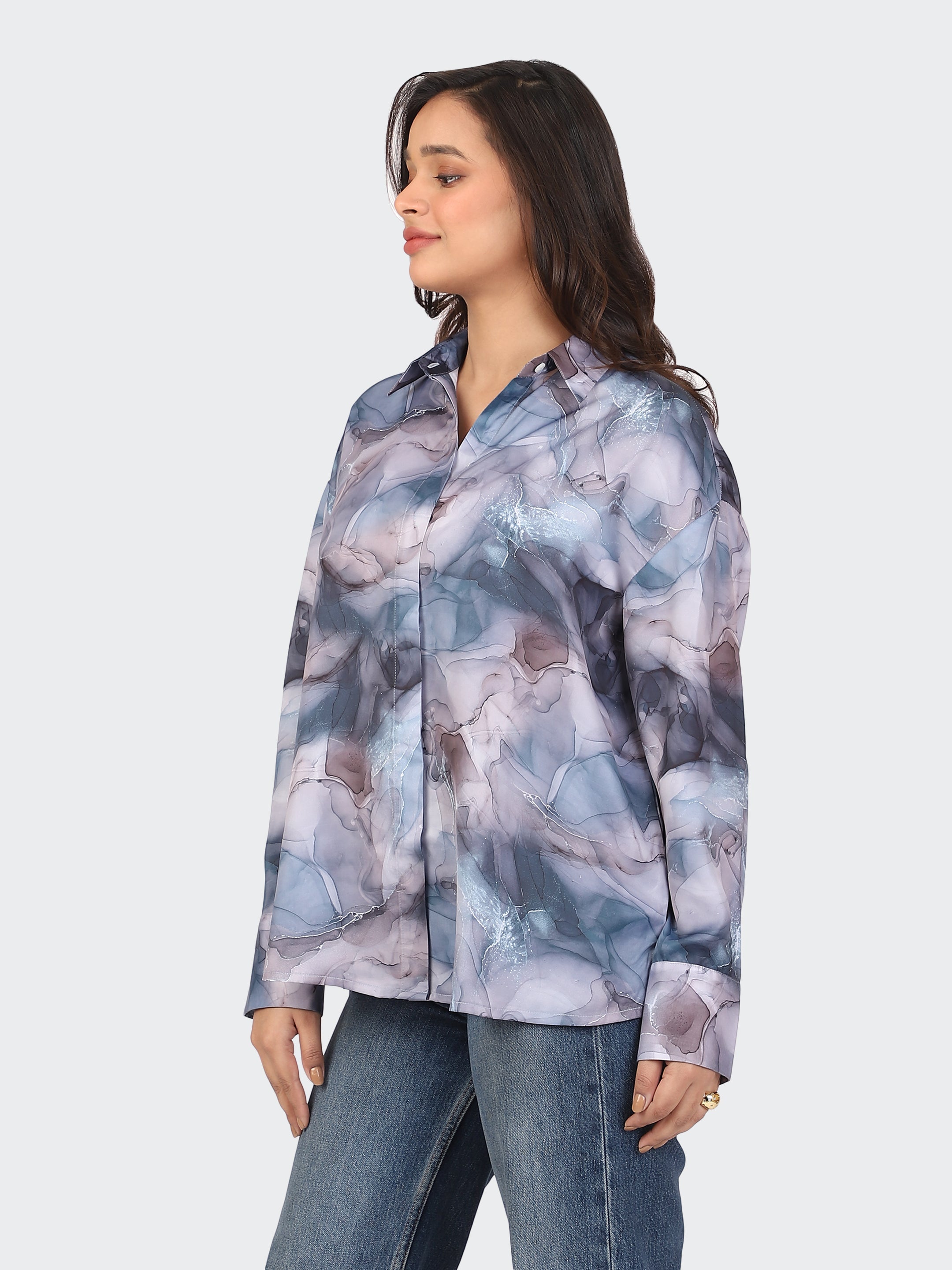 SEMI FORMAL SHIRT-MARBLE