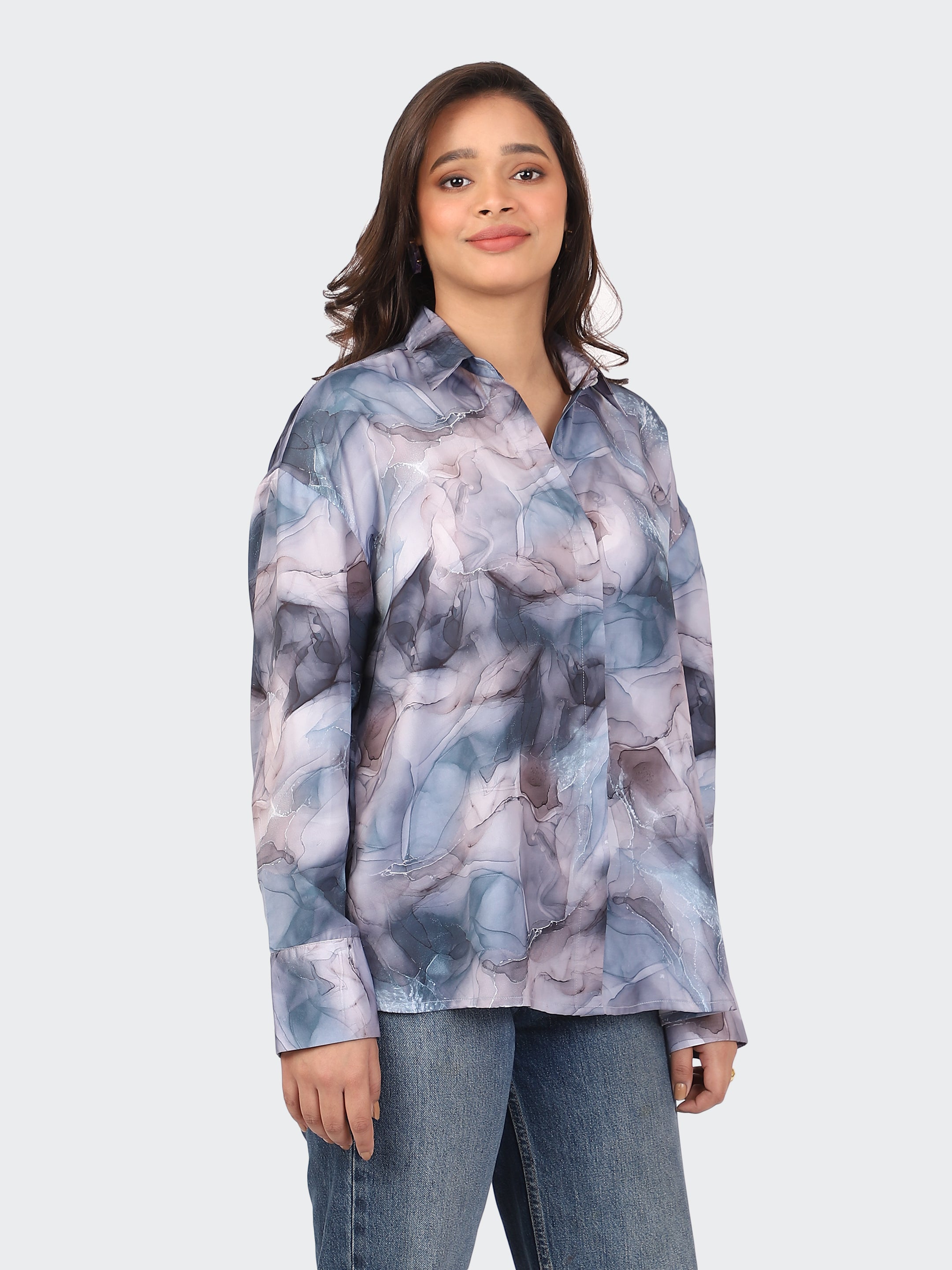SEMI FORMAL SHIRT-MARBLE