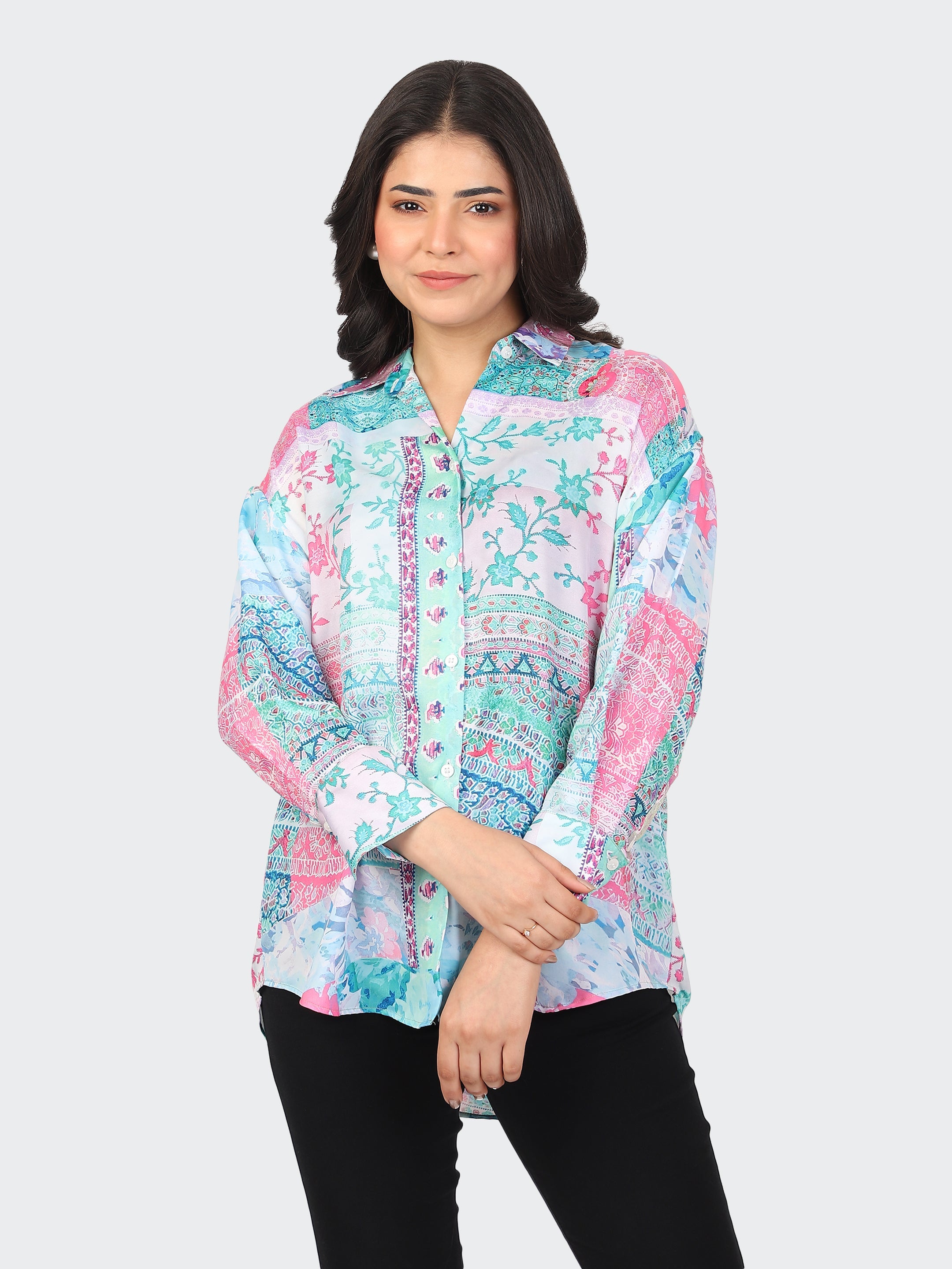 SEMI FORMAL SHIRT-FLORAL