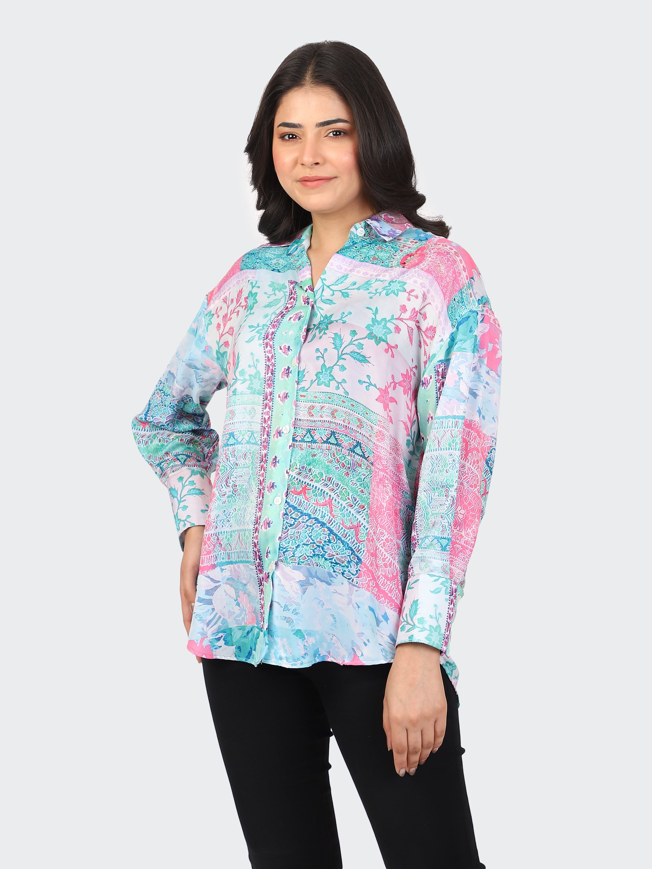 SEMI FORMAL SHIRT-FLORAL