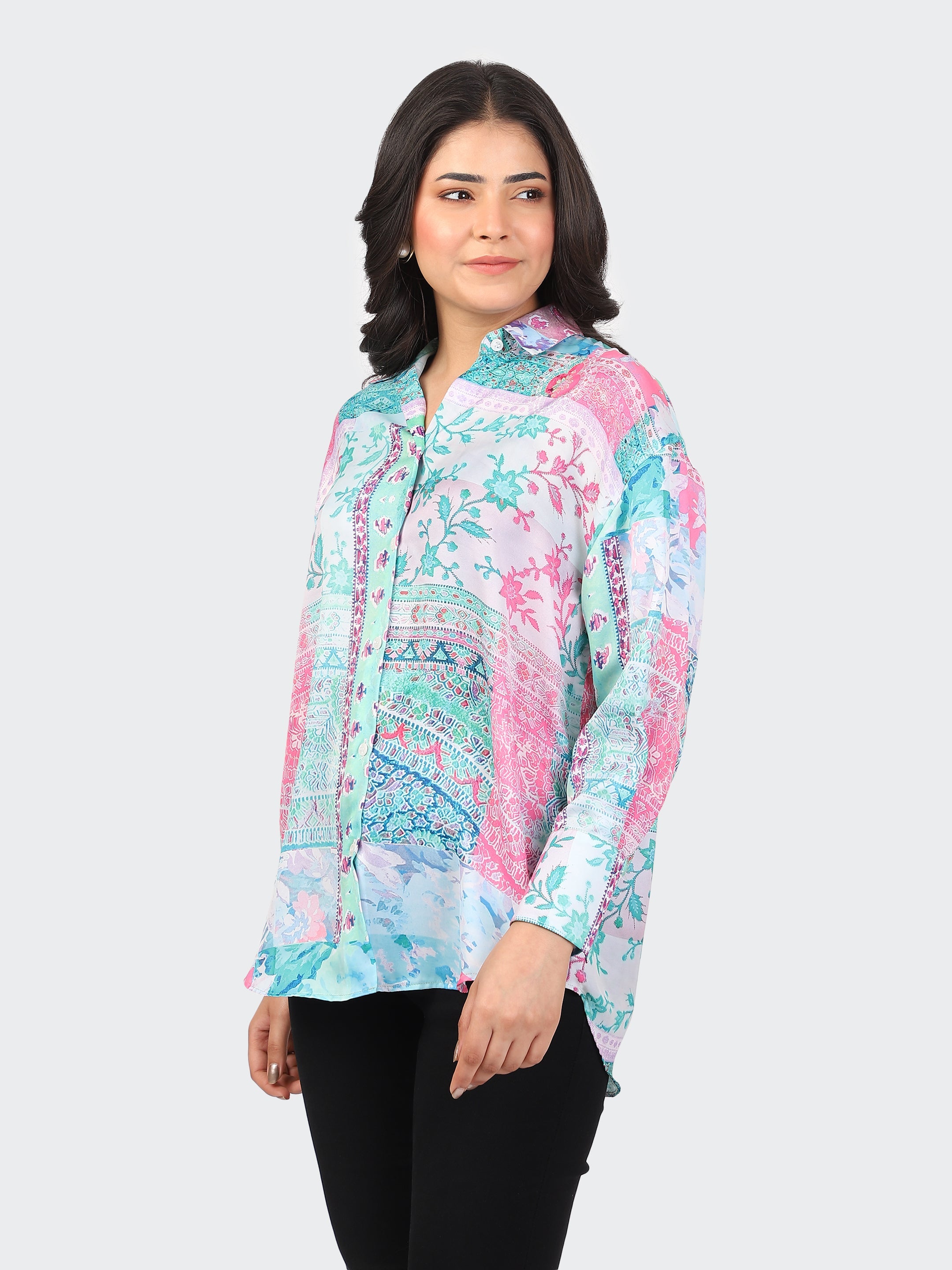 SEMI FORMAL SHIRT-FLORAL