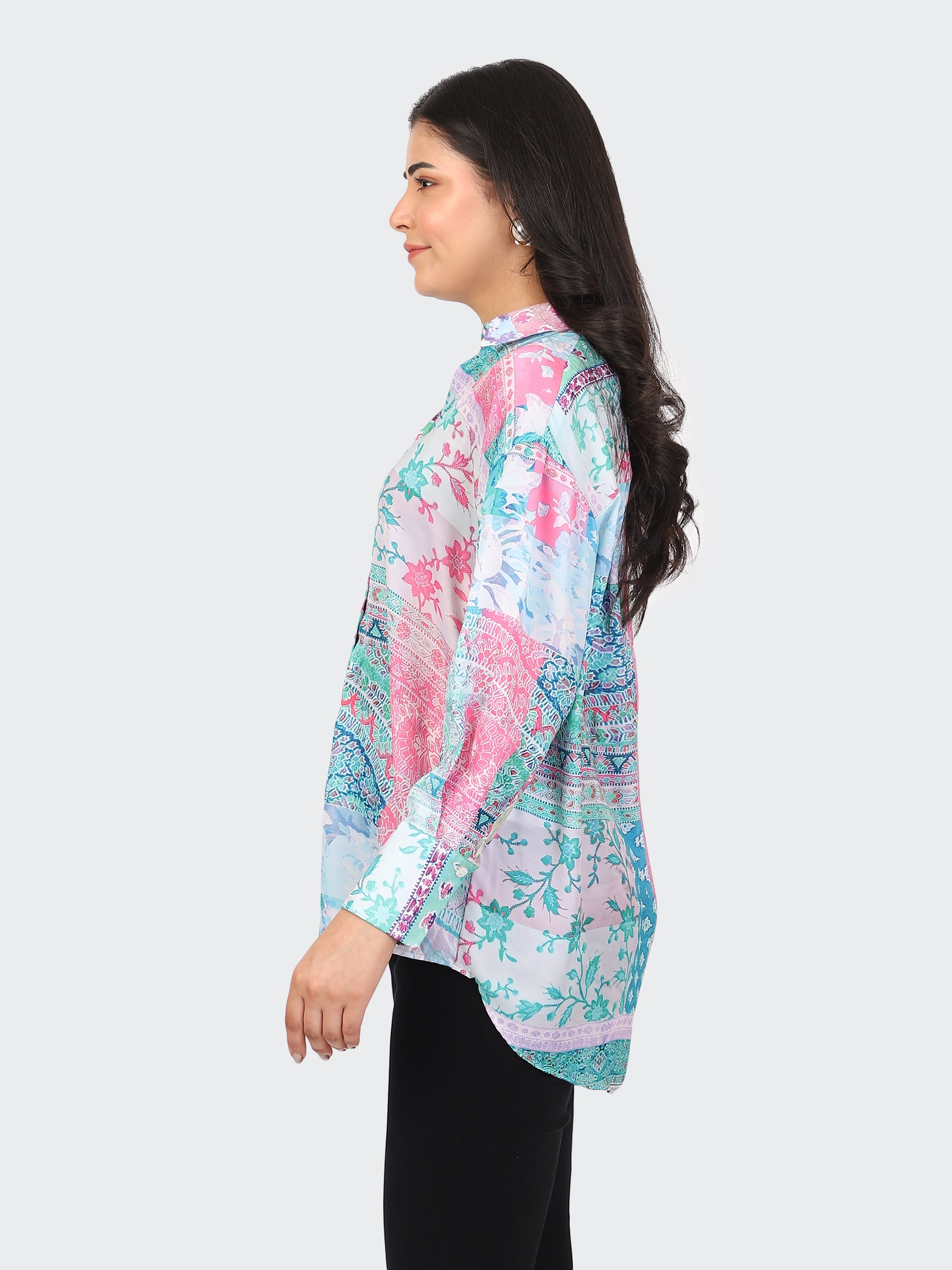 SEMI FORMAL SHIRT-FLORAL