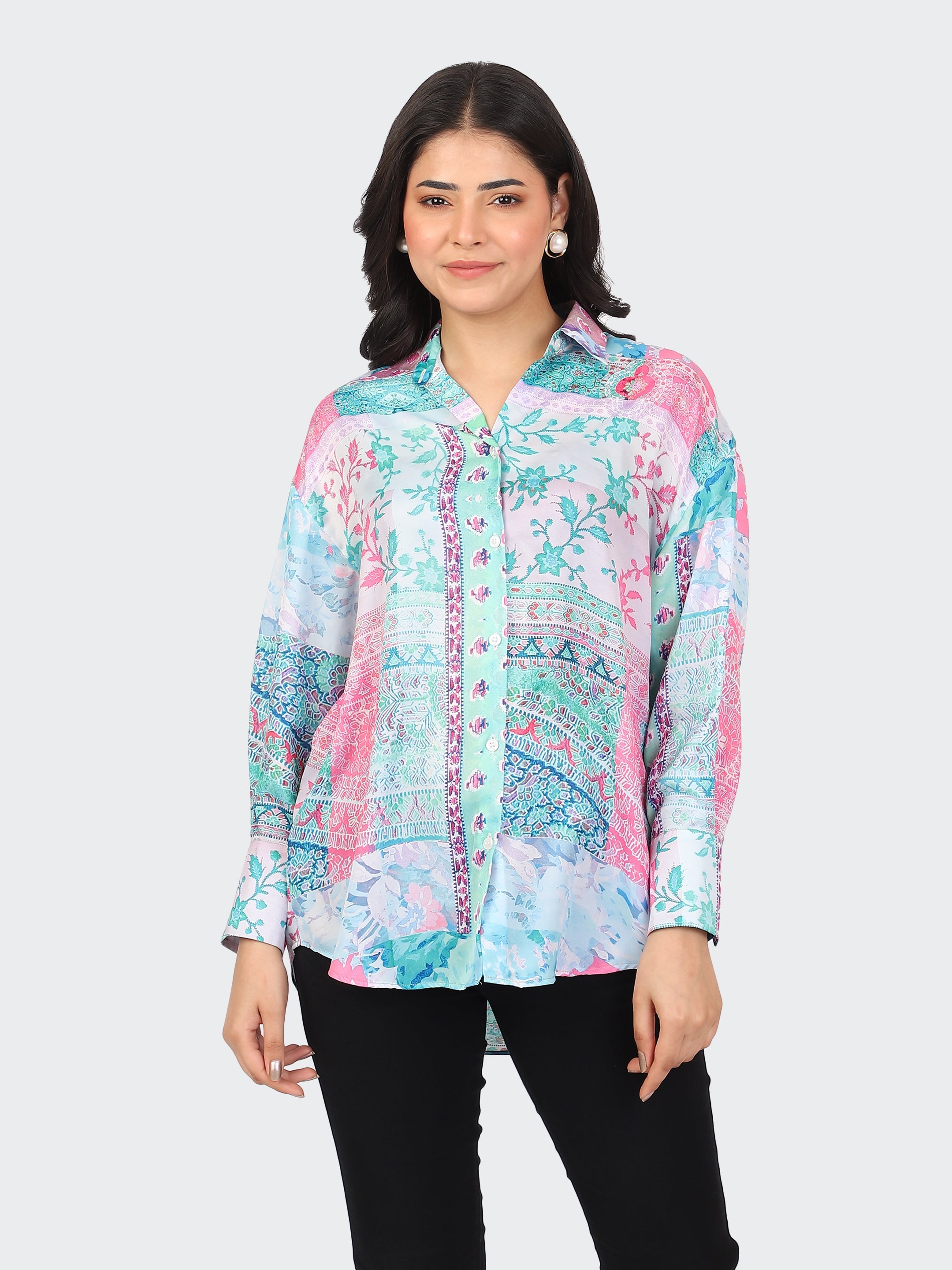 SEMI FORMAL SHIRT-FLORAL