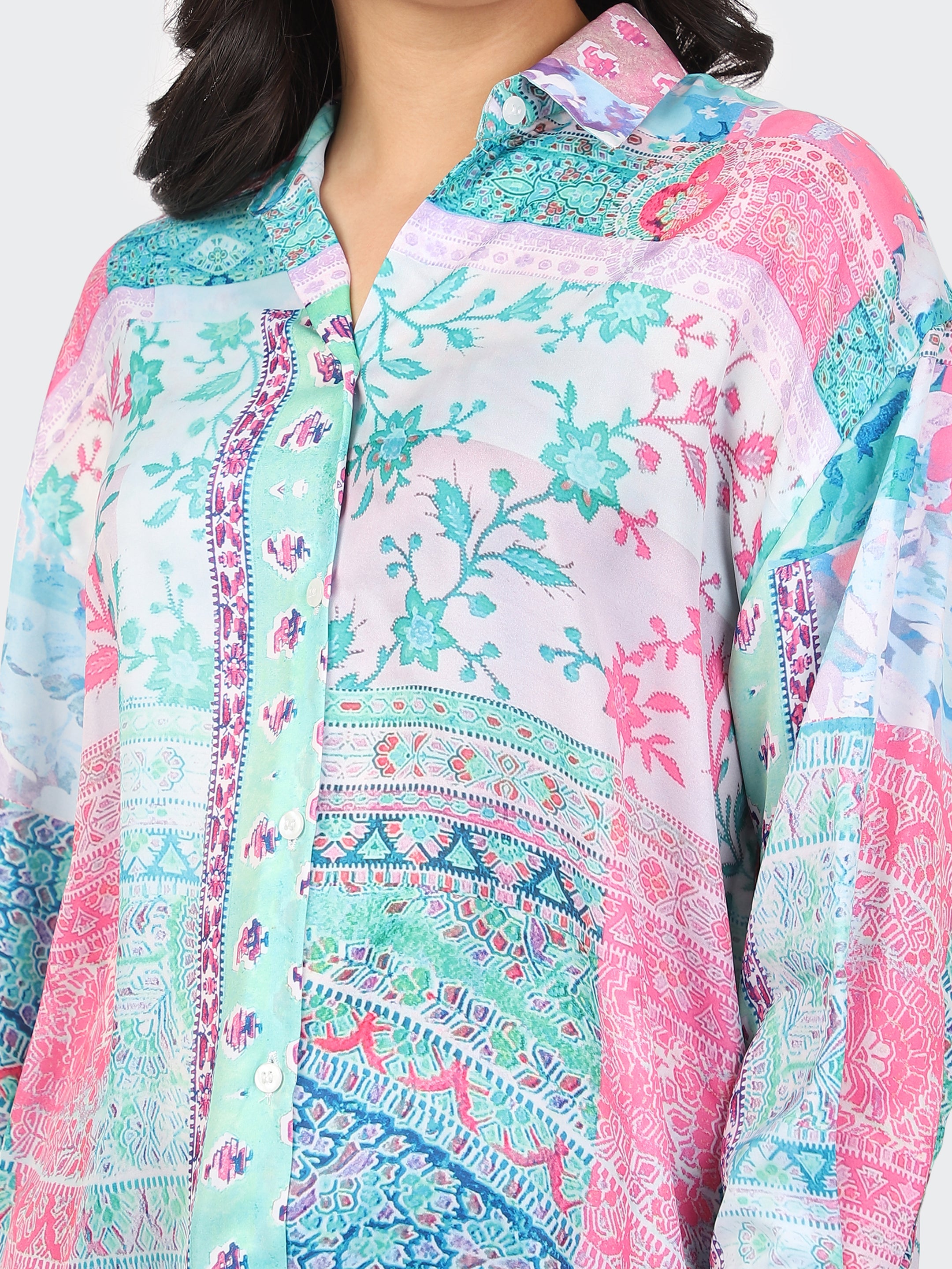 SEMI FORMAL SHIRT-FLORAL