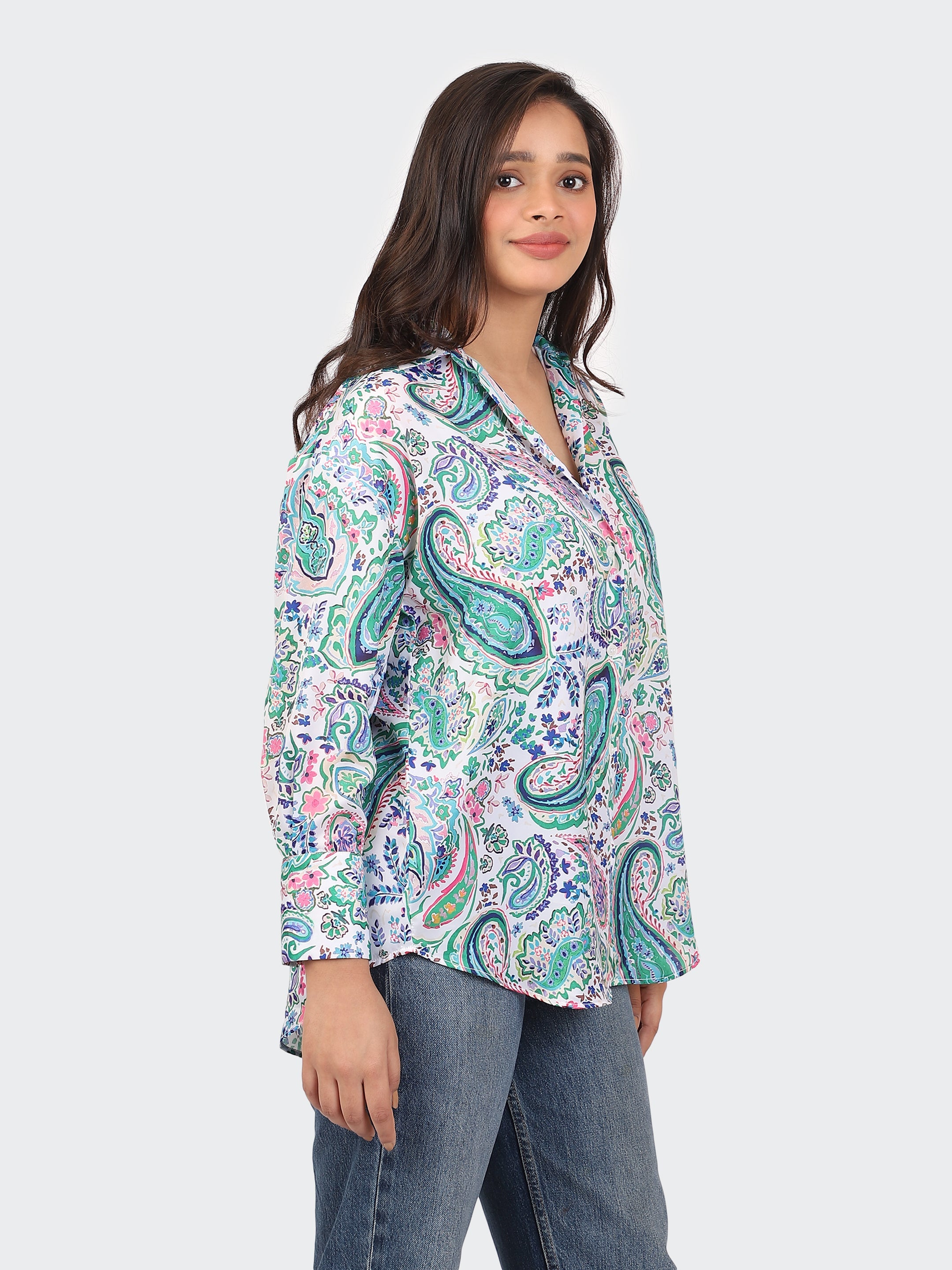 SEMI FORMAL SHIRT-PAISLEY