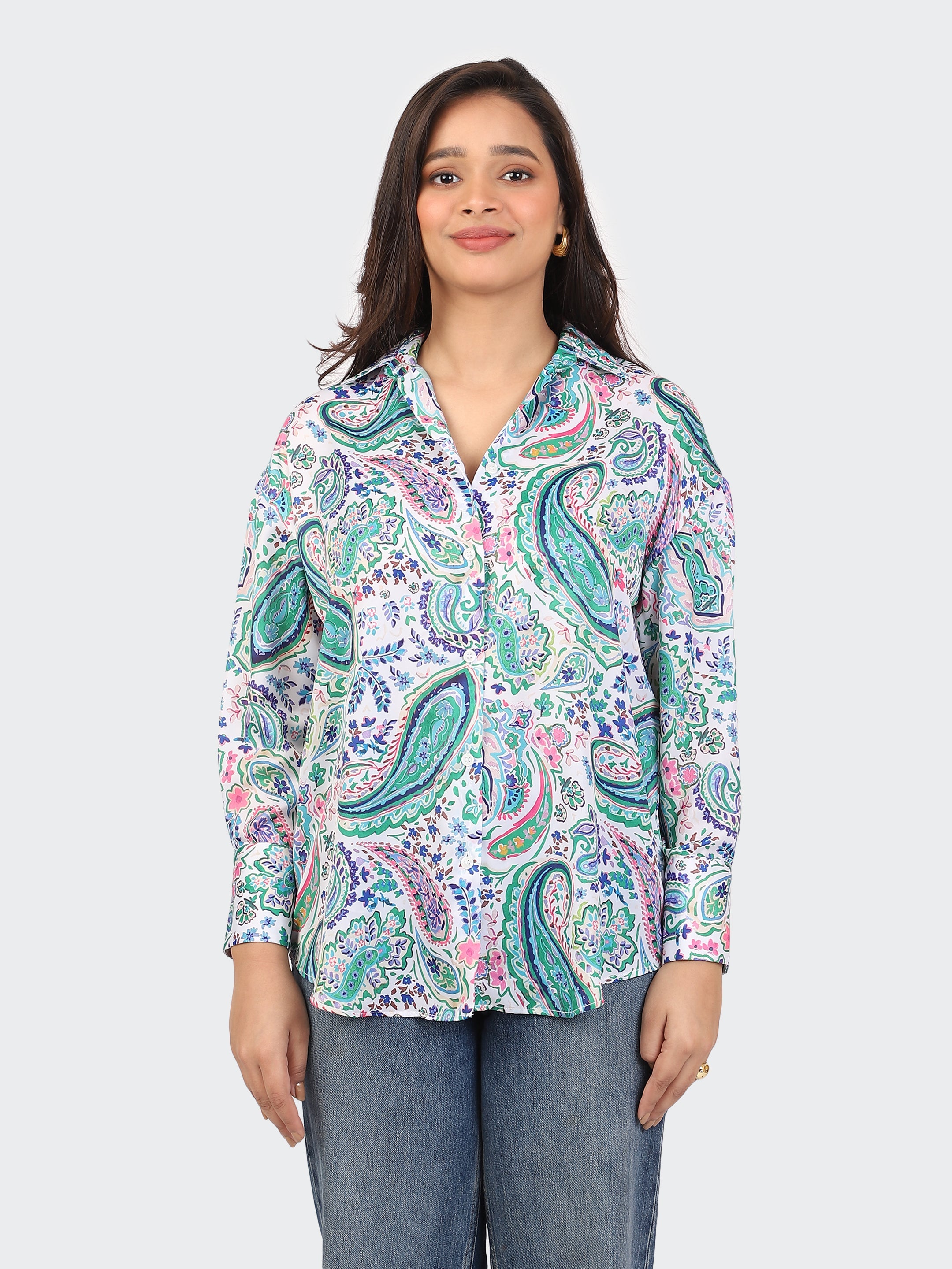 SEMI FORMAL SHIRT-PAISLEY